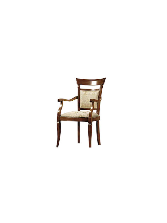 Treviso Dining Room Armchair Κερασιά 54x62x97cm