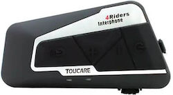 Toucare T9S-4 Einzelne Gegensprechanlage für Helm