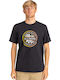 Rotor Fill T-shirt Μαυρο