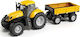 Tractor With Trailer Yellow