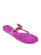 Frauen Flip Flops in Fuchsie Farbe