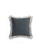 Nef-Nef Homeware Sofa Cushion Klingon From 100% Cotton Anthracite 60x60cm