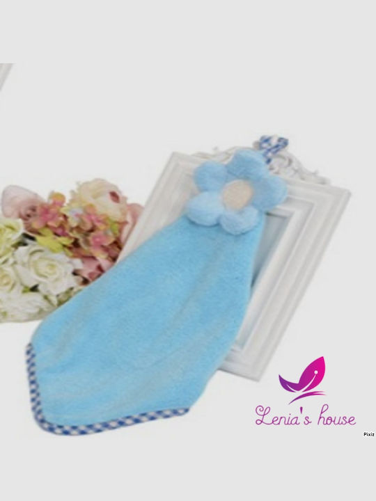 Hand Towel 38x25cm. Light Blue