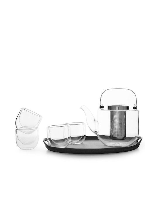 Viva Teeset mit Tasse Transparent 6Stück
