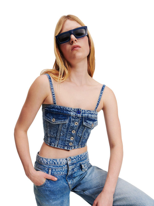 Karl Lagerfeld Blouse Blue