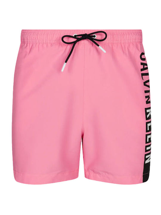 Men's Swimwear Shorts Fuchsia with Patterns