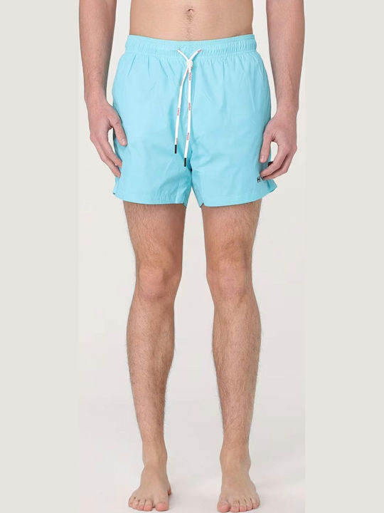 Haiti Men's Swimwear Shorts Light Blue