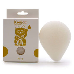 Soma - Σφουγγάρι Konjac Σε Σχήμα Δάκρυ – Pure – Για Ευαίσθητο Δέρμα Soma - Σφουγγάρι Konjac Σε Σχήμα Δάκρυ – Pure – Για Ευαίσθητο Δέρμα