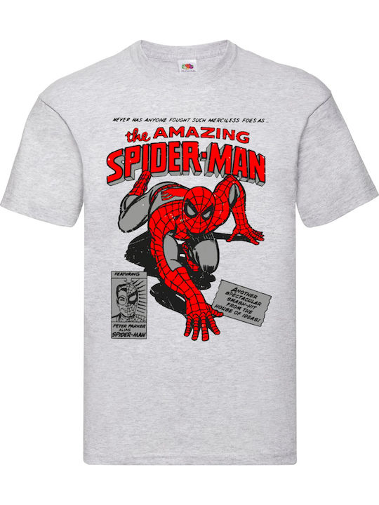 Сива тениска блуза The Amazing Spiderman Origin...