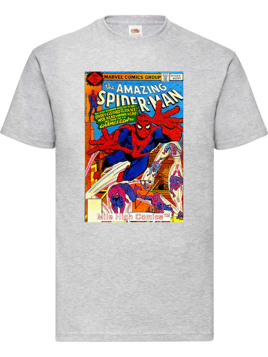 Γκρι Μπλούζα Tshirt Spiderman Comics Original F...