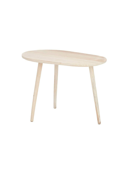 Oval Side Table Coffee L68xW50xH48cm