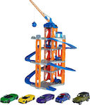 Majorette Majorette Garage Downhill Track With Elevator + 5 Car Large Set For Kids