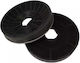 Beko Activated Carbon Filter Replacement for Vent Hoods Compatible with Beko 16x2.2cm