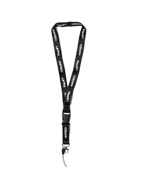 Huf S/s аксесоари Huf X Greddy Lanyard - черен