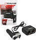 4cars Double Socket 12-24v cu Usb