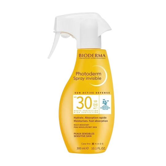 Bioderma Photoderm Invisible Αντηλιακό Προσώπου και Σώματος SPF30 σε Spray 300ml