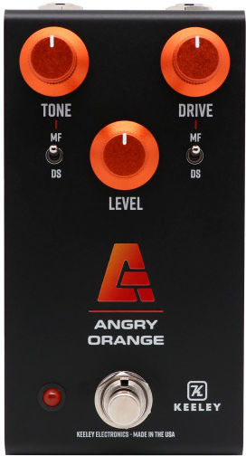 Keeley Angry Orange Pedale Verzerrung / Fuzz E-Gitarre