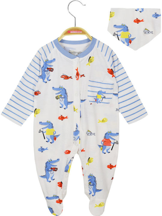 Energiers Set Sleep Romper with Accessories Multicolour 2 Pieces