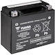 Yuasa Motorradbatterie mit Kapazität 21Ah