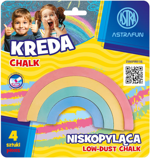 Rainbow Chalk 4 Colors Astra