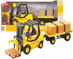 Forklift With Semi-trailer