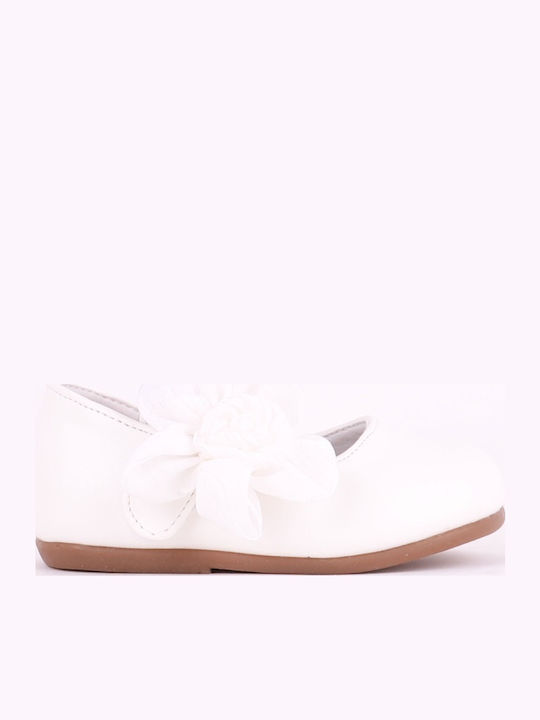 Ballerinas für Mädchen Bacio&bacio W7046 Weiß