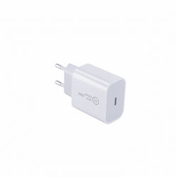 Sunshine Charger Without Cable with USB-C Port 20W Quick Charge 3.0 / SuperCharge Whites