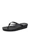 Imperia Women's Platform Flip Flops Black