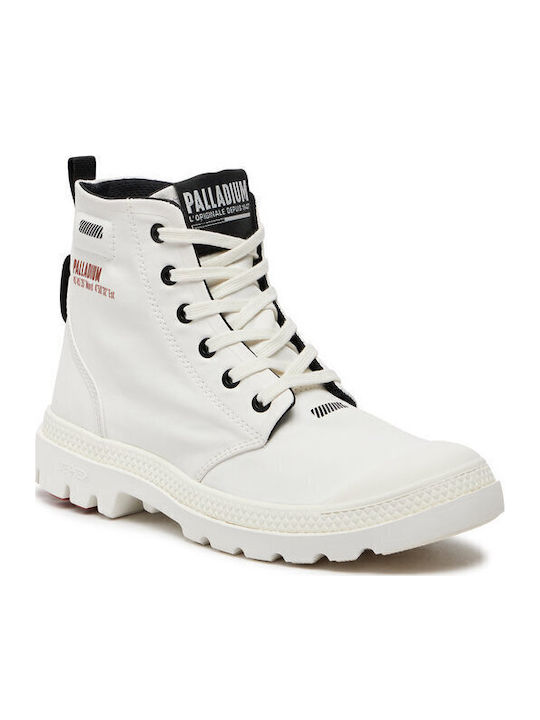 Palladium Pampa Lite+ Γυναικεία Ορειβατικά Μποτάκια Λευκά
