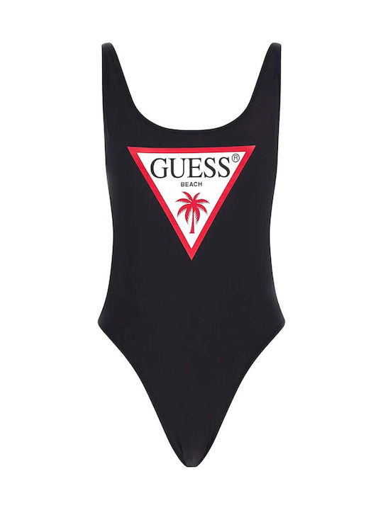 Guess Costum de baie întreg Negru