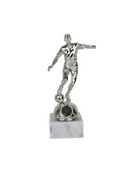 Silver Prize Statuette Rf11308 Soccer
