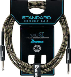 Ibanez Si10-CGR Studio- und Musikinstrumentenkabel 6,3mm Stecker - 6,3mm Stecker 3,05m