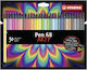 Stabilo Pen 68 Arty Markers 1mm Stabilo Pen 68 ARTY 30pcs