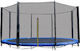 Outdoor Trampoline Net 366cm 12ft/8 Posts