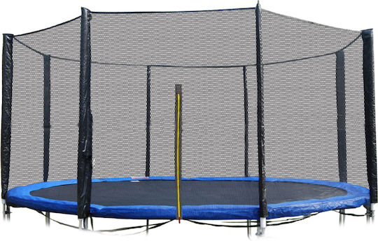 Outdoor Trampoline Net 366cm 12ft/8 Posts