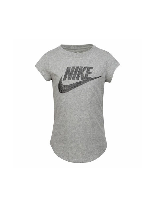 Nike Futura Ss Παιδικό T-shirt Γκρι