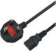Tip G (UK) - IEC C13 Cablu 1.5m (1-DCCRD035)