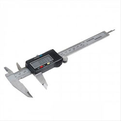 ECEF Inox 0/6" Ψηφιακό Παχύμετρο με Εύρος Μέτρησης έως 0 - 150mm