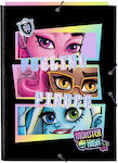 Dosar cu Furtun și Urechi pentru Hârtie A4 Negru Monster High Creep