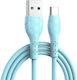 XO USB 2.0 Cable USB-C male - USB-A Μπλε 1m XO-NB240-TBL
