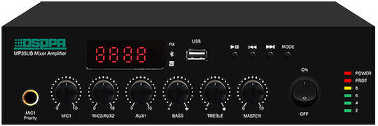 DSPPA MP35UB Integrat Amplificator Hi-Fi Stereo MP35UB Negru