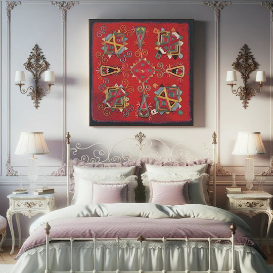 Cloth Band Painting Fabric 110x110cm