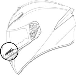 AGV Motorcycle Helmet Accessories KIT03014.999