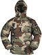 Winddichter Anorak Winter Combat Mil-tec® - Woodland (w/l)