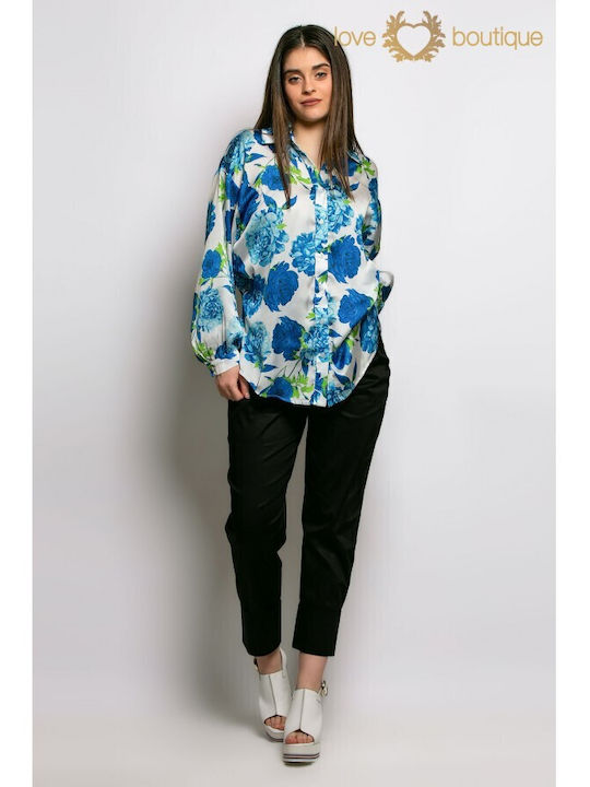 Innocent Women's Floral Long Sleeve Shirt