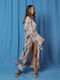 Achilleas Accessories Women's Maxi Kimono Beachwear Multicolour