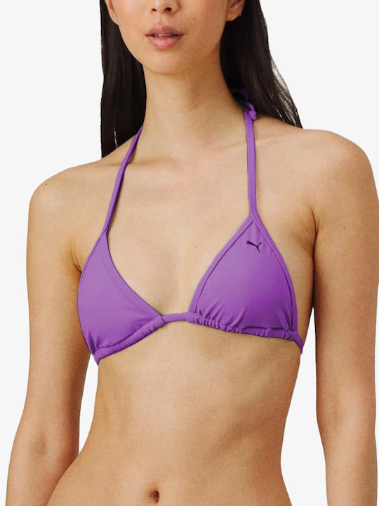 Puma Triangle Bikini Top Purple