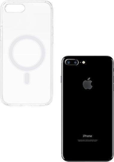 Sonique Magnetic Magcase Back Cover Plastic / Silicone Transparent iPhone 8/7 Plus