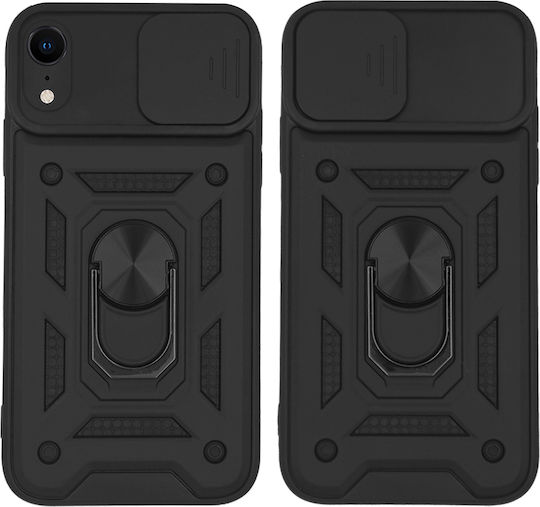 Sonique Back Cover Silicon / Plastic Negru (iPhone XR)