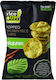 RiceUp Chips Popped Brown Rice με Γεύση Wasabi Χωρίς Γλουτένη 60gr